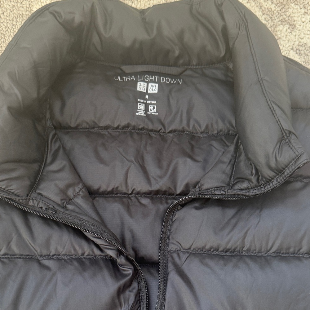 Uniqlo Black Puffer Jacket